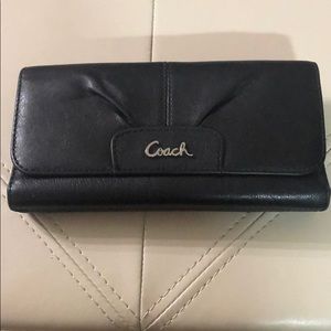 Black clutch wallet